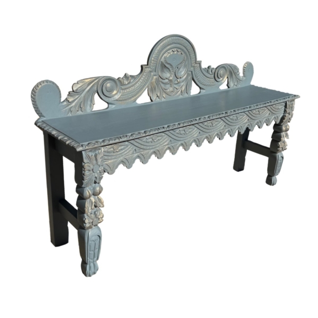 Banc Renaissance relooké