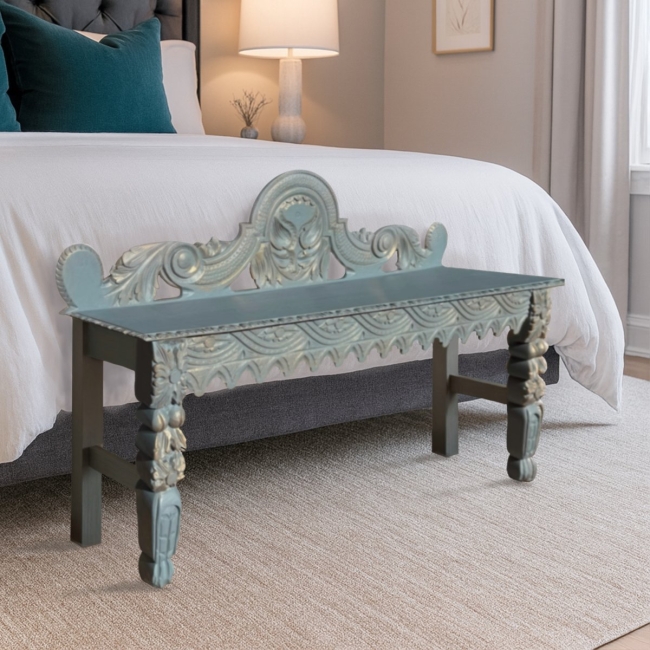 Banc Renaissance relooké