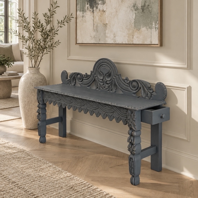 Banquette indo-coloniale