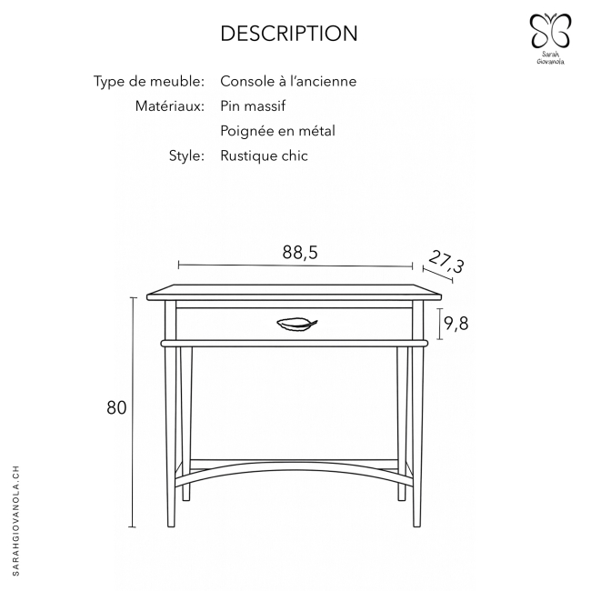 Console à l&#039;ancienne