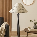 Lampadaire contemporain revisité