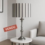 Lampe de table à pied balustre